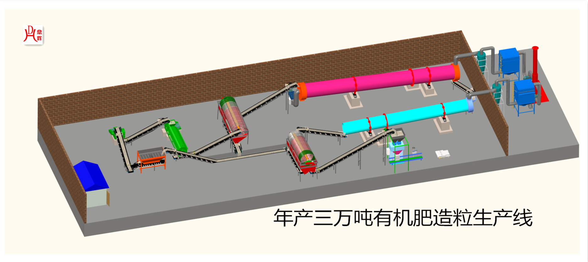 养殖场该如何配套有机肥生产线